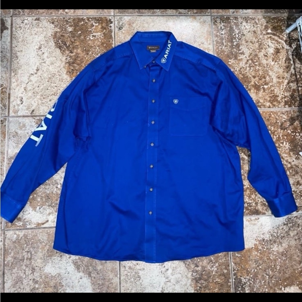 Ariat Team Logo Twill Classic Fit (Boys XL 18)
